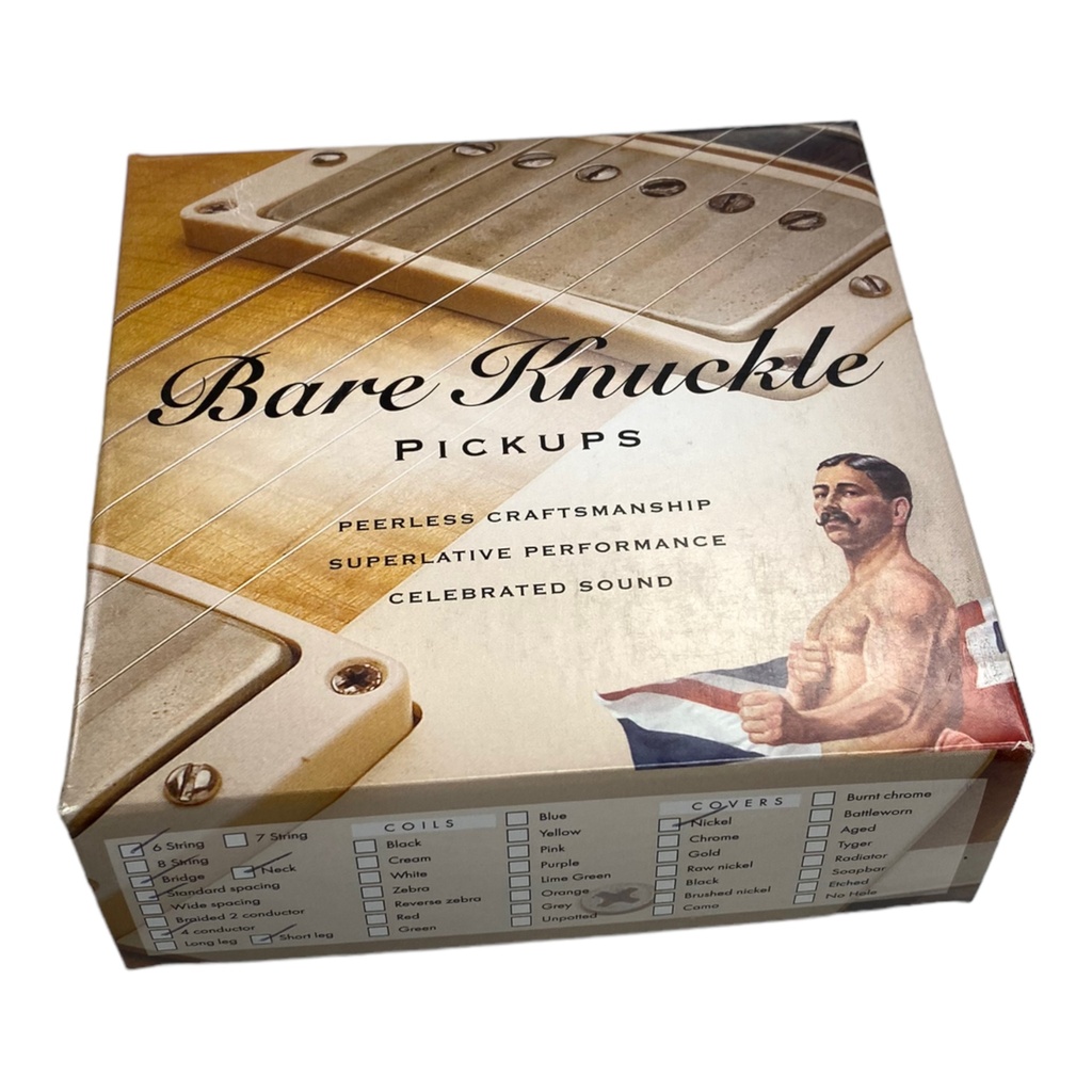 Bare Knuckle Pickups The Mule, Set, Nickel Covers